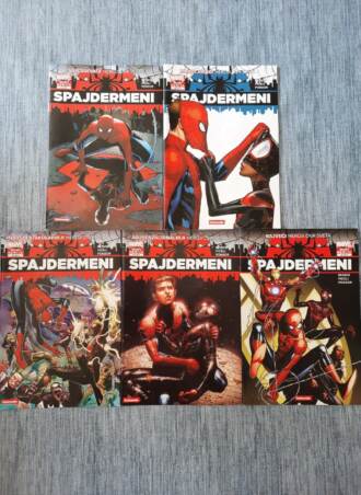 Spajdermeni 1–5 (Marvel komplet) - Bendis, Pičeli, Ponsor